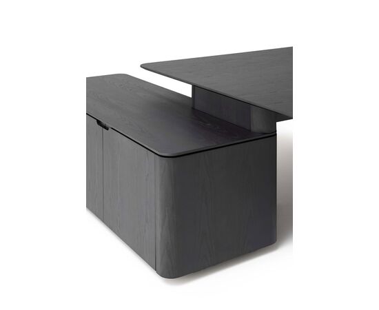 Стол для совещаний с модулем столешница Неолит (NEOLITH) 1650x1650x720 БК114Е (BC114E), Ширина: 1650, Высота: 720, Глубина: 1650, Вес: 245, Объем: 0,401, Артикул: БК114Е (BC114E), изображение 3post-test