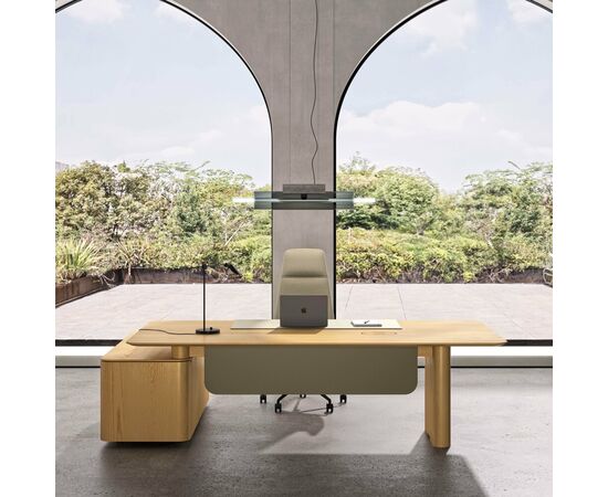 Стол для совещаний с модулем столешница Неолит (NEOLITH) 2450x1250x720 БК100 (BC100), Ширина: 2450, Высота: 720, Глубина: 1250, Вес: 252, Объем: 0,422, Артикул: БК100 (BC100), изображение 3post-test