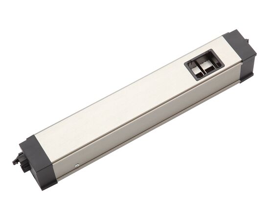 Блок поверхностного монтажа 3х220В+ЮСБ (USB) A/C 30Вт+2хRJ45, GST F/M, алюминий + черный (134205 БК (BK)) 134205 БК (134205 BK), изображение 2post-test