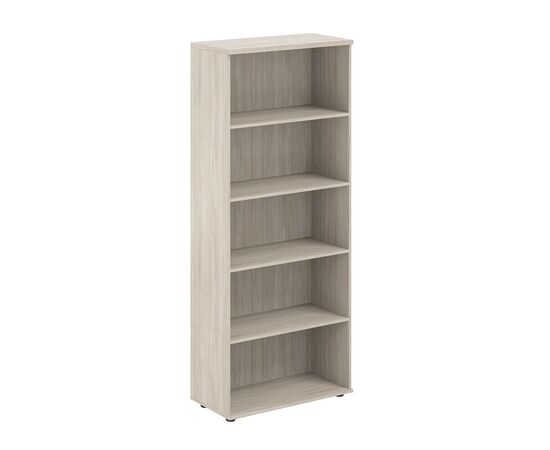 Стеллаж высокий широкий 5 ур. 800x400x1955 SG.811.OD Дуб темный, Основной цвет: Дуб темный, Ширина: 800, Высота: 1955, Глубина: 400, Артикул: SG.811.OD, изображение 2post-test