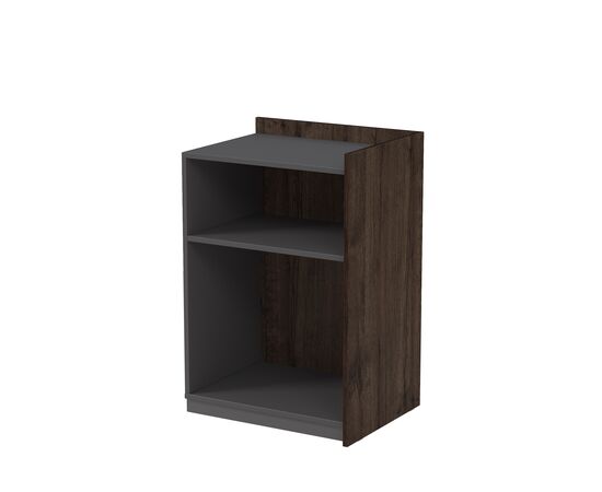 Модуль тумбы распашной конечный Магнетик (MAGNETIC) 584x460x860 15ТР-К.806 Брауни/Графит (Graphit), Основной цвет: Брауни/Графит (Graphit), Артикул: 15ТР-К.806, изображение 2post-test