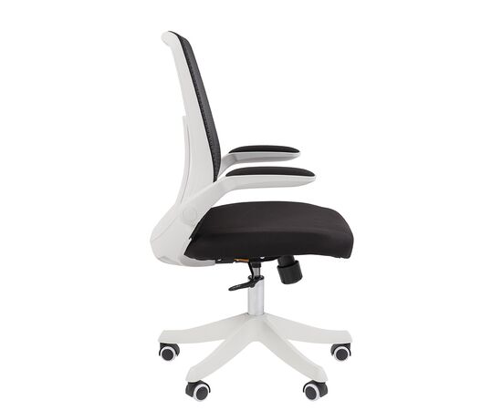 Кресло Чейрман Ч565 (Chairman CH565) 675x680x1020 00-07146048 Чёрный, Основной цвет: Чёрный, Ширина: 675, Высота: 1020, Глубина: 680, Максимальная высота: 1120, Материал сиденья: Комбинированный Сетчатый акрил/Полиэстр, Материал спинки: Комбинированный Сетчатый акрил/Полиэстр, Артикул: 00-07146048, изображение 3post-test