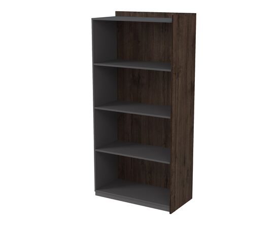 Моудль высокого шкафа конечный Магнетик (MAGNETIC) 884x460x1828 15ШД-К.189 Брауни/Графит (Graphit), Основной цвет: Брауни/Графит (Graphit), Артикул: 15ШД-К.189, изображение 2post-test