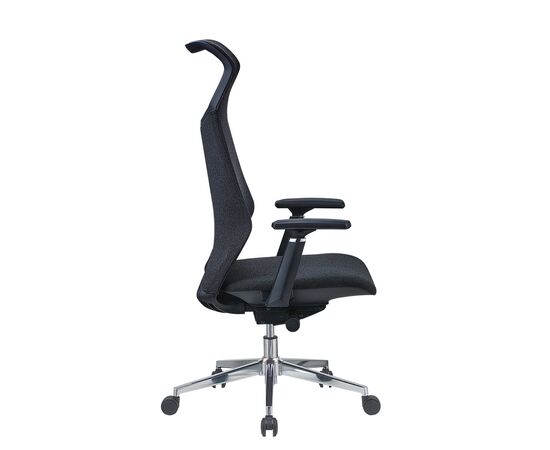 Кресло Чейрман Ч583 ЭСЛ (Chairman CH583 SL) 635x700x1210 00-07149570 Чёрный, Основной цвет: Чёрный, Ширина: 635, Высота: 1210, Глубина: 700, Максимальная высота: 1280, Материал сиденья: Ткань стандарт, Материал спинки: Ткань стандарт, Артикул: 00-07149570, изображение 3post-test