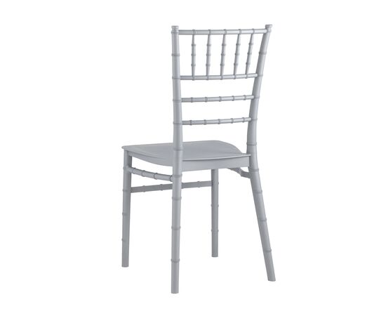 Стул Кьявари (Chiavari) (Кьявари) 430x480x890 Й828 силвер (Y828 silver) Серый, Материал основания: Пластик, Основной цвет: Серый, Ширина: 430, Ширина сиденья: 400, Высота: 890, Глубина: 480, Высота от пола до верхней части сиденья, мин: 430, Каркас: Пластик, Вес: 3,6, Материал сиденья: пластик, Артикул: Й828 силвер (Y828 silver), изображение 6post-test