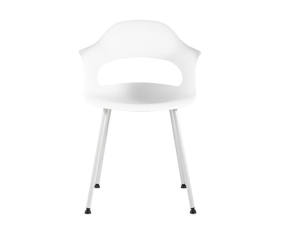 Стул Леди (Lady) 550x560x810 СЛ-7018К вхите (SL-7018K white) Белый, Основной цвет: Белый, Материал основания: Металл, Ширина: 550, Высота: 810, Глубина: 560, Вес: 4,3, Материал сиденья: пластик, Артикул: СЛ-7018К вхите (SL-7018K white), изображение 2post-test
