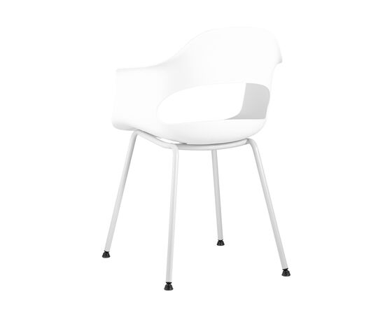 Стул Леди (Lady) 550x560x810 СЛ-7018К вхите (SL-7018K white) Белый, Основной цвет: Белый, Материал основания: Металл, Ширина: 550, Высота: 810, Глубина: 560, Вес: 4,3, Материал сиденья: пластик, Артикул: СЛ-7018К вхите (SL-7018K white), изображение 5post-test