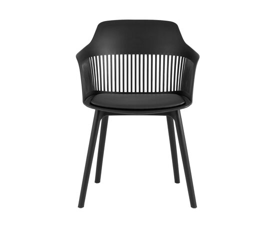 Стул Крокус (Crocus) с подушкой 575x550x835 СЛ-7047ДП блак СЕАТ ДУАЛ (SL-7047DP black SEAT DUAL) Чёрный, Материал основания: Пластик, Основной цвет: Чёрный, Ширина: 575, Ширина сиденья: 470, Высота: 835, Глубина: 550, Высота от пола до верхней части сиденья, мин: 475, Каркас: Пластик, Вес: 6,2, Материал сиденья: экокожа, Артикул: СЛ-7047ДП  блак СЕАТ ДУАЛ (SL-7047DP  black SEAT DUAL), изображение 3post-test