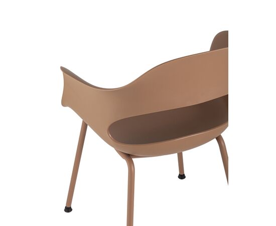 Стул Леди (Lady) 550x560x810 СЛ-7018К бровн 90491 (SL-7018K brown 90491) Коричневый, Основной цвет: Коричневый, Материал основания: Металл, Ширина: 550, Высота: 810, Глубина: 560, Вес: 4,3, Материал сиденья: пластик, Артикул: СЛ-7018К бровн 90491 (SL-7018K brown 90491), изображение 6post-test