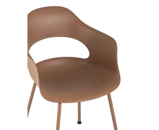 Стул Леди (Lady) 550x560x810 СЛ-7018К бровн 90491 (SL-7018K brown 90491) Коричневый, Основной цвет: Коричневый, Материал основания: Металл, Ширина: 550, Высота: 810, Глубина: 560, Вес: 4,3, Материал сиденья: пластик, Артикул: СЛ-7018К бровн 90491 (SL-7018K brown 90491), изображение 7post-test