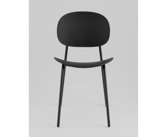 Стул Эди (Edie) 450x530x780 УТ000039125 Чёрный, Основной цвет: Чёрный, Ширина: 450, Материал основания: Металл, Высота: 780, Глубина: 530, Материал: Пластик, Вес: 4,2, Цвет опоры: Черный, Артикул: УТ000039125, изображение 6post-test