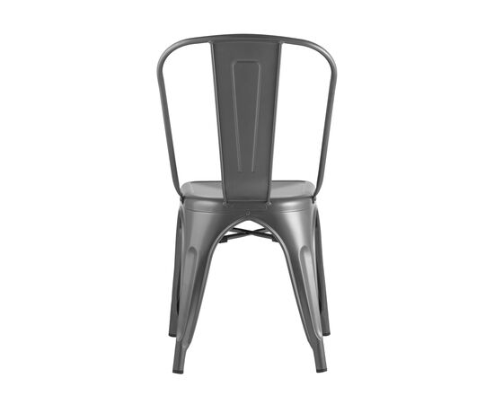 Стул Толикс (TOLIX) 450x515x840 ЙД-Х440Б ЙГ-15 (YD-H440B YG-15) Серебристый матовый, Основной цвет: Серебристый матовый, Ширина: 450, Материал основания: Металл, Высота: 840, Глубина: 515, Материал: Металл, Каркас: Металл, Вес: 4,6, Цвет опоры: серебристый матовый, Материал сиденья: Металл, Цвет сиденья: серебристый матовый, Артикул: ЙД-Х440Б ЙГ-15 (YD-H440B YG-15), изображение 3post-test