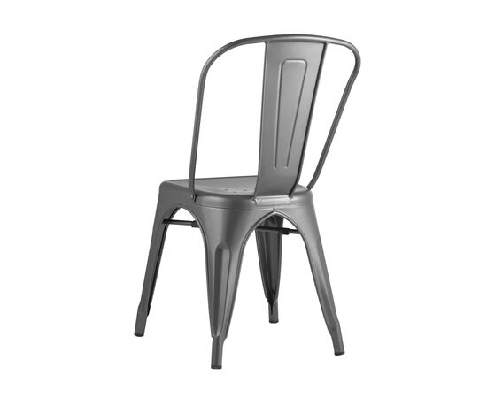 Стул Толикс (TOLIX) 450x515x840 ЙД-Х440Б ЙГ-15 (YD-H440B YG-15) Серебристый матовый, Основной цвет: Серебристый матовый, Ширина: 450, Материал основания: Металл, Высота: 840, Глубина: 515, Материал: Металл, Каркас: Металл, Вес: 4,6, Цвет опоры: серебристый матовый, Материал сиденья: Металл, Цвет сиденья: серебристый матовый, Артикул: ЙД-Х440Б ЙГ-15 (YD-H440B YG-15), изображение 4post-test