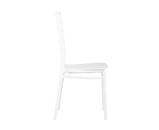 Стул Кьявари (Chiavari) (Кьявари) 430x480x890 Й828 вхите (Y828 white) Белый, Материал основания: Пластик, Основной цвет: Белый, Ширина: 430, Ширина сиденья: 400, Высота: 890, Глубина: 480, Высота от пола до верхней части сиденья, мин: 430, Каркас: Пластик, Вес: 3,6, Материал сиденья: пластик, Артикул: Й828 вхите (Y828 white), изображение 2post-test