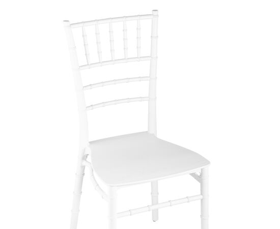 Стул Кьявари (Chiavari) (Кьявари) 430x480x890 Й828 вхите (Y828 white) Белый, Материал основания: Пластик, Основной цвет: Белый, Ширина: 430, Ширина сиденья: 400, Высота: 890, Глубина: 480, Высота от пола до верхней части сиденья, мин: 430, Каркас: Пластик, Вес: 3,6, Материал сиденья: пластик, Артикул: Й828 вхите (Y828 white), изображение 6post-test