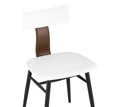 Стул Ант (ANT) 425x485x775 8333 вхите (8333 white) Белый, Основной цвет: Белый, Ширина: 425, Материал основания: Металл, Высота: 775, Глубина: 485, Материал: Пластик, Каркас: Металл, Вес: 6,95, Цвет опоры: Черный, Материал сиденья: пластик, Цвет сиденья: Белый, Артикул: 8333 вхите (8333 white), изображение 7post-test