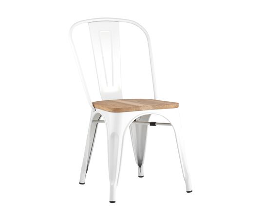 Стул Толикс (TOLIX) 450x515x840 ЙД-Х440Б-В ЛГ-02 (YD-H440B-W LG-02) Белый глянцевый/светлое дерево, Основной цвет: Белый глянцевый/светлое дерево, Ширина: 450, Материал основания: Металл, Высота: 840, Глубина: 515, Материал: дерево, Каркас: Металл, Вес: 5,1, Цвет опоры: белый глянцевый, Материал сиденья: Дерево, Цвет сиденья: белый глянцевый, Артикул: ЙД-Х440Б-В ЛГ-02 (YD-H440B-W LG-02), изображение 2post-test