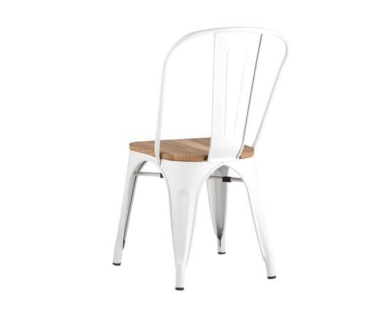 Стул Толикс (TOLIX) 450x515x840 ЙД-Х440Б-В ЛГ-02 (YD-H440B-W LG-02) Белый глянцевый/светлое дерево, Основной цвет: Белый глянцевый/светлое дерево, Ширина: 450, Материал основания: Металл, Высота: 840, Глубина: 515, Материал: дерево, Каркас: Металл, Вес: 5,1, Цвет опоры: белый глянцевый, Материал сиденья: Дерево, Цвет сиденья: белый глянцевый, Артикул: ЙД-Х440Б-В ЛГ-02 (YD-H440B-W LG-02), изображение 3post-test
