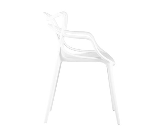 Стул Маргарита Нью (Margarita NEW) 540x540x825 Й824 вхите (Y824 white) Белый, Основной цвет: Белый, Ширина: 540, Материал основания: Пластик, Высота: 825, Глубина: 540, Материал: Пластик, Каркас: Пластик, Вес: 4,3, Цвет опоры: Белый, Материал сиденья: пластик, Цвет сиденья: Белый, Артикул: Й824 вхите (Y824 white), изображение 2post-test