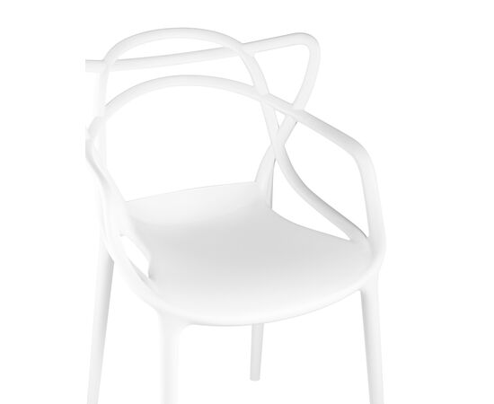 Стул Маргарита Нью (Margarita NEW) 540x540x825 Й824 вхите (Y824 white) Белый, Основной цвет: Белый, Ширина: 540, Материал основания: Пластик, Высота: 825, Глубина: 540, Материал: Пластик, Каркас: Пластик, Вес: 4,3, Цвет опоры: Белый, Материал сиденья: пластик, Цвет сиденья: Белый, Артикул: Й824 вхите (Y824 white), изображение 6post-test