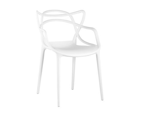 Стул Маргарита Нью (Margarita NEW) 540x540x825 Й824 вхите (Y824 white) Белый, Основной цвет: Белый, Ширина: 540, Материал основания: Пластик, Высота: 825, Глубина: 540, Материал: Пластик, Каркас: Пластик, Вес: 4,3, Цвет опоры: Белый, Материал сиденья: пластик, Цвет сиденья: Белый, Артикул: Й824 вхите (Y824 white), изображение 7post-test