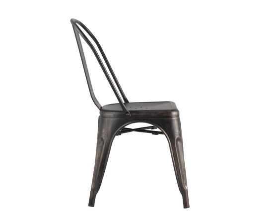 Стул Толикс (TOLIX) 450x515x840 ЙД-Х440Б МС-01-1 (YD-H440B MS-01-1) черный/патина золото, Основной цвет: черный/патина золото, Ширина: 450, Материал основания: Металл, Высота: 840, Глубина: 515, Материал: Металл, Каркас: Металл, Вес: 4,6, Цвет опоры: Черный, Материал сиденья: Металл, Цвет сиденья: черный/патина золото, Артикул: ЙД-Х440Б МС-01-1 (YD-H440B MS-01-1), изображение 2post-test