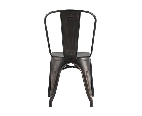 Стул Толикс (TOLIX) 450x515x840 ЙД-Х440Б МС-01-1 (YD-H440B MS-01-1) черный/патина золото, Основной цвет: черный/патина золото, Ширина: 450, Материал основания: Металл, Высота: 840, Глубина: 515, Материал: Металл, Каркас: Металл, Вес: 4,6, Цвет опоры: Черный, Материал сиденья: Металл, Цвет сиденья: черный/патина золото, Артикул: ЙД-Х440Б МС-01-1 (YD-H440B MS-01-1), изображение 3post-test