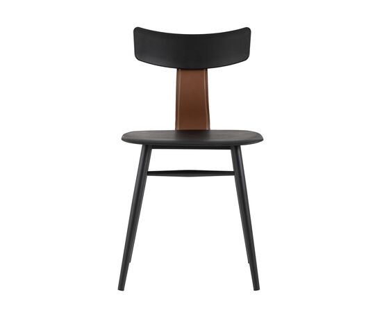 Стул Ант (ANT) 425x485x775 8333 блак (8333 black) Чёрный, Основной цвет: Чёрный, Ширина: 425, Материал основания: Металл, Высота: 775, Глубина: 485, Материал: Пластик, Каркас: Металл, Вес: 6,95, Цвет опоры: Черный, Материал сиденья: пластик, Цвет сиденья: Черный, Артикул: 8333 блак (8333 black), изображение 2post-test