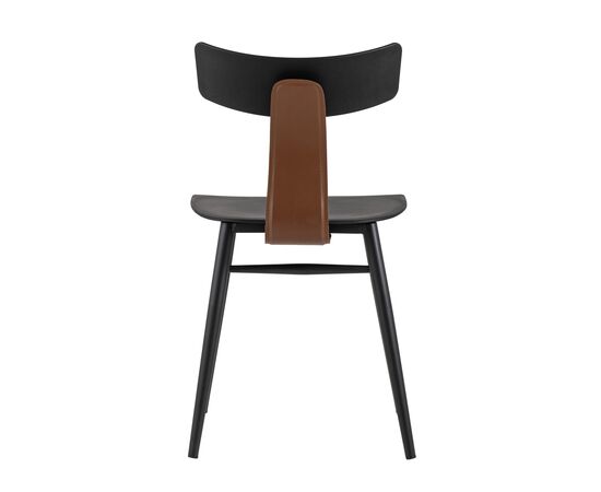 Стул Ант (ANT) 425x485x775 8333 блак (8333 black) Чёрный, Основной цвет: Чёрный, Ширина: 425, Материал основания: Металл, Высота: 775, Глубина: 485, Материал: Пластик, Каркас: Металл, Вес: 6,95, Цвет опоры: Черный, Материал сиденья: пластик, Цвет сиденья: Черный, Артикул: 8333 блак (8333 black), изображение 4post-test