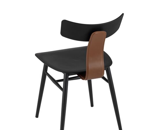Стул Ант (ANT) 425x485x775 8333 блак (8333 black) Чёрный, Основной цвет: Чёрный, Ширина: 425, Материал основания: Металл, Высота: 775, Глубина: 485, Материал: Пластик, Каркас: Металл, Вес: 6,95, Цвет опоры: Черный, Материал сиденья: пластик, Цвет сиденья: Черный, Артикул: 8333 блак (8333 black), изображение 6post-test