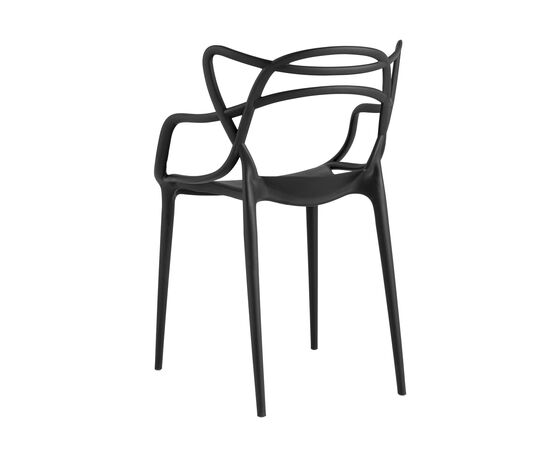 Стул Маргарита Нью (Margarita NEW) 540x540x825 Й824 блак (Y824 black) Чёрный, Основной цвет: Чёрный, Ширина: 540, Материал основания: Пластик, Высота: 825, Глубина: 540, Материал: Пластик, Каркас: Пластик, Вес: 4,3, Цвет опоры: Черный, Материал сиденья: пластик, Цвет сиденья: Черный, Артикул: Й824 блак (Y824 black), изображение 5post-test