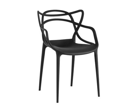 Стул Маргарита Нью (Margarita NEW) 540x540x825 Й824 блак (Y824 black) Чёрный, Основной цвет: Чёрный, Ширина: 540, Материал основания: Пластик, Высота: 825, Глубина: 540, Материал: Пластик, Каркас: Пластик, Вес: 4,3, Цвет опоры: Черный, Материал сиденья: пластик, Цвет сиденья: Черный, Артикул: Й824 блак (Y824 black), изображение 7post-test