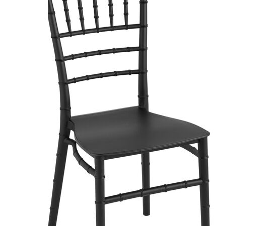 Стул Кьявари (Chiavari) (Кьявари) 430x480x890 Й828 блак (Y828 black) Чёрный, Материал основания: Пластик, Основной цвет: Чёрный, Ширина: 430, Ширина сиденья: 400, Высота: 890, Глубина: 480, Высота от пола до верхней части сиденья, мин: 430, Каркас: Пластик, Вес: 3,6, Материал сиденья: пластик, Артикул: Й828 блак (Y828 black), изображение 7post-test