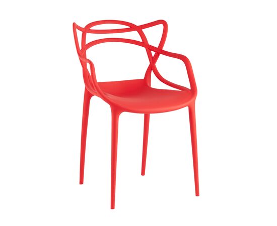 Стул Маргарита Нью (Margarita NEW) 540x540x825 Й824 ред (Y824 red) Красный, Основной цвет: Красный, Ширина: 540, Материал основания: Пластик, Высота: 825, Глубина: 540, Материал: Пластик, Каркас: Пластик, Вес: 4,3, Цвет опоры: красный, Материал сиденья: пластик, Цвет сиденья: Красный, Артикул: Й824 ред (Y824 red), изображение 7post-test