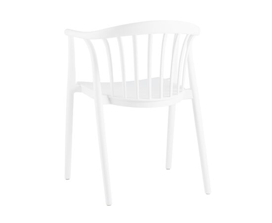 Стул Кампо (Campo) 540x510x770 СЛ-7100 вхите 70029 (SL-7100 white 70029) Белый, Материал основания: Пластик, Основной цвет: Белый, Ширина: 540, Ширина сиденья: 435, Высота: 770, Глубина: 510, Высота от пола до верхней части сиденья, мин: 450, Каркас: Пластик, Вес: 5,6, Материал сиденья: пластик, Артикул: СЛ-7100 вхите 70029 (SL-7100 white 70029), изображение 3post-test