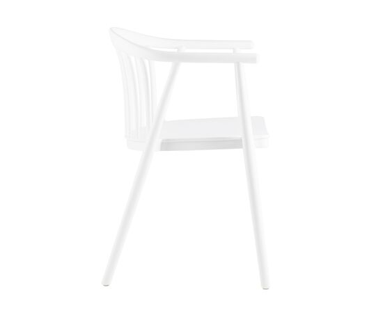 Стул Кампо (Campo) 540x510x770 СЛ-7100 вхите 70029 (SL-7100 white 70029) Белый, Материал основания: Пластик, Основной цвет: Белый, Ширина: 540, Ширина сиденья: 435, Высота: 770, Глубина: 510, Высота от пола до верхней части сиденья, мин: 450, Каркас: Пластик, Вес: 5,6, Материал сиденья: пластик, Артикул: СЛ-7100 вхите 70029 (SL-7100 white 70029), изображение 4post-test