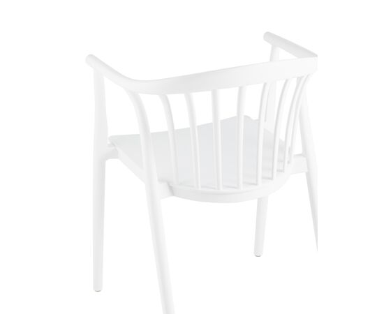 Стул Кампо (Campo) 540x510x770 СЛ-7100 вхите 70029 (SL-7100 white 70029) Белый, Материал основания: Пластик, Основной цвет: Белый, Ширина: 540, Ширина сиденья: 435, Высота: 770, Глубина: 510, Высота от пола до верхней части сиденья, мин: 450, Каркас: Пластик, Вес: 5,6, Материал сиденья: пластик, Артикул: СЛ-7100 вхите 70029 (SL-7100 white 70029), изображение 5post-test