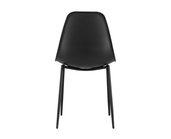 Стул Кон (KON) 510x450x830 КОНВИН ЧАИР БЛАК (KONWIN CHAIR BLACK) Чёрный, Основной цвет: Чёрный, Ширина: 510, Материал основания: Металл, Высота: 830, Глубина: 450, Материал: Пластик, Каркас: Металл, Вес: 4, Цвет опоры: Черный, Материал сиденья: пластик, Цвет сиденья: Черный, Артикул: КОНВИН ЧАИР БЛАК (KONWIN CHAIR BLACK), изображение 3post-test