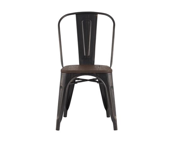 Стул Толикс (TOLIX) 450x515x840 ЙД-Х440Б-В МС-01-1 (YD-H440B-W MS-01-1) Черный/патина золото/темное дерево, Основной цвет: Черный/патина золото/темное дерево, Ширина: 450, Материал основания: Металл, Высота: 840, Глубина: 515, Материал: дерево, Каркас: Металл, Вес: 5,1, Цвет опоры: черный/патина золото, Материал сиденья: Дерево, Цвет сиденья: Темно-коричневый, Артикул: ЙД-Х440Б-В МС-01-1 (YD-H440B-W MS-01-1), изображение 6post-test