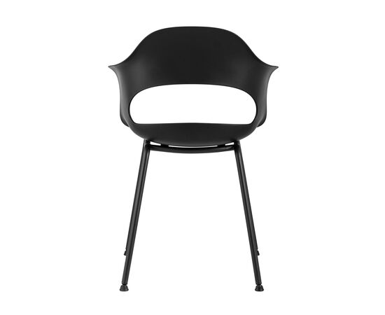 Стул Леди (Lady) 550x560x810 СЛ-7018К блак (SL-7018K black) Чёрный, Основной цвет: Чёрный, Материал основания: Металл, Ширина: 550, Высота: 810, Глубина: 560, Вес: 4,3, Материал сиденья: пластик, Артикул: СЛ-7018К блак (SL-7018K black), изображение 4post-test