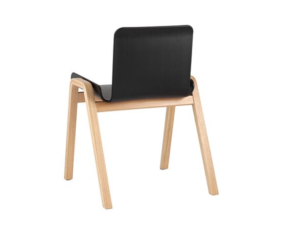 Стул Харбор (Harbour) 557x558x762 КсХ-8617 блак (XH-8617 black) Чёрный, Основной цвет: Чёрный, Ширина: 557, Материал основания: Массив дерева, Высота: 762, Глубина: 558, Материал: Пластик, Каркас: Массив дерева, Вес: 6,29, Цвет опоры: Бежевый, Материал сиденья: пластик, Цвет сиденья: Черный, Артикул: КсХ-8617 блак (XH-8617 black), изображение 4post-test