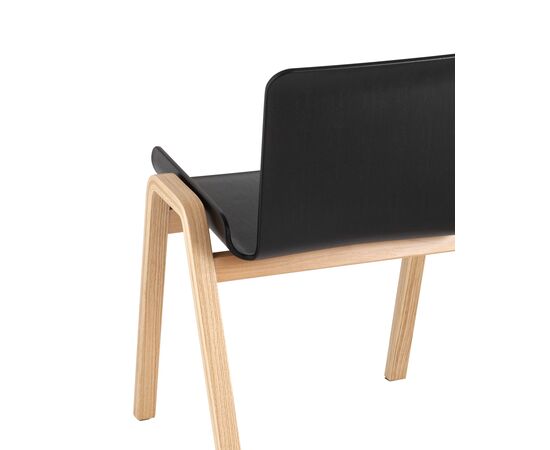 Стул Харбор (Harbour) 557x558x762 КсХ-8617 блак (XH-8617 black) Чёрный, Основной цвет: Чёрный, Ширина: 557, Материал основания: Массив дерева, Высота: 762, Глубина: 558, Материал: Пластик, Каркас: Массив дерева, Вес: 6,29, Цвет опоры: Бежевый, Материал сиденья: пластик, Цвет сиденья: Черный, Артикул: КсХ-8617 блак (XH-8617 black), изображение 5post-test