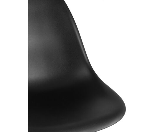 Стул УВА (UVA) 460x530x810 8056ПП БЛАК (8056PP BLACK) Черный/дер.ножки, Основной цвет: Черный/дер.ножки, Ширина: 460, Материал основания: Массив дерева, Высота: 810, Глубина: 530, Материал: Пластик, Каркас: Массив дерева, Вес: 3,7, Цвет опоры: светло коричневый, Материал сиденья: пластик, Цвет сиденья: Черный, Артикул: 8056ПП БЛАК (8056PP BLACK), изображение 5post-test
