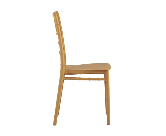 Стул Кьявари (Chiavari) (Кьявари) 430x480x890 Й828 голд (Y828 gold) Золотой, Материал основания: Пластик, Основной цвет: Золотой, Ширина: 430, Ширина сиденья: 400, Высота: 890, Глубина: 480, Высота от пола до верхней части сиденья, мин: 430, Каркас: Пластик, Вес: 3,6, Материал сиденья: пластик, Артикул: Й828 голд (Y828 gold), изображение 4post-test
