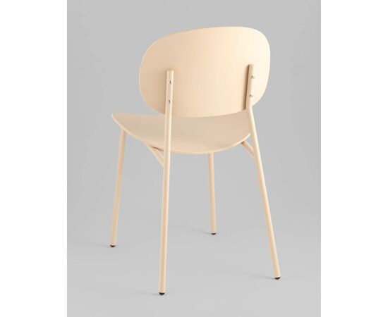 Стул Эди (Edie) 450x530x780 УТ000039126 Желтый, Основной цвет: Желтый, Ширина: 450, Материал основания: Металл, Высота: 780, Глубина: 530, Материал: Пластик, Вес: 4,2, Цвет опоры: желтый, Артикул: УТ000039126, изображение 4post-test