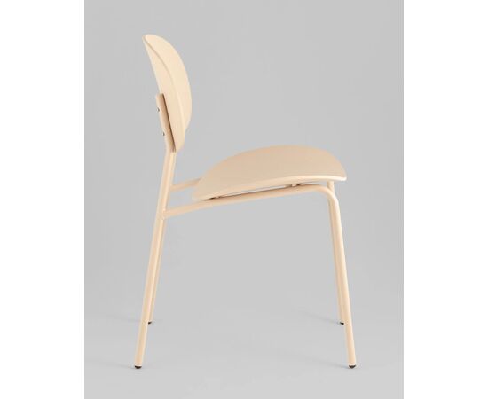Стул Эди (Edie) 450x530x780 УТ000039126 Желтый, Основной цвет: Желтый, Ширина: 450, Материал основания: Металл, Высота: 780, Глубина: 530, Материал: Пластик, Вес: 4,2, Цвет опоры: желтый, Артикул: УТ000039126, изображение 5post-test