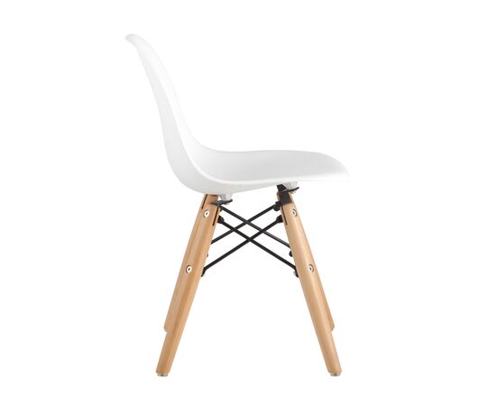 Стул УВА Смолл (UVA SMALL) 310x380x545 8056С ВХИТЕ (8056S WHITE) Белый/дер.ножки, Материал основания: Массив дерева, Основной цвет: Белый/дер.ножки, Ширина: 310, Высота: 545, Глубина: 380, Каркас: Массив дерева, Вес: 1,6, Цвет опоры: светло коричневый, Материал сиденья: пластик, Цвет сиденья: Белый, Материал спинки: пластик, Артикул: 8056С ВХИТЕ (8056S WHITE), изображение 2post-test