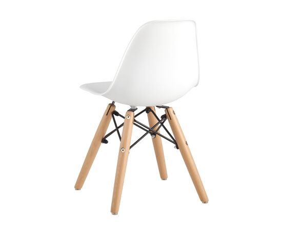 Стул УВА Смолл (UVA SMALL) 310x380x545 8056С ВХИТЕ (8056S WHITE) Белый/дер.ножки, Материал основания: Массив дерева, Основной цвет: Белый/дер.ножки, Ширина: 310, Высота: 545, Глубина: 380, Каркас: Массив дерева, Вес: 1,6, Цвет опоры: светло коричневый, Материал сиденья: пластик, Цвет сиденья: Белый, Материал спинки: пластик, Артикул: 8056С ВХИТЕ (8056S WHITE), изображение 4post-test