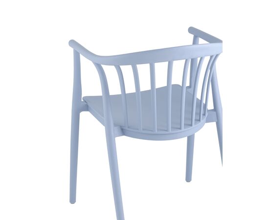 Стул Кампо (Campo) 540x510x770 СЛ-7100 блуе 91362 (SL-7100 blue 91362) Голубой, Материал основания: Пластик, Основной цвет: Голубой, Ширина: 540, Ширина сиденья: 435, Высота: 770, Глубина: 510, Высота от пола до верхней части сиденья, мин: 450, Каркас: Пластик, Вес: 5,6, Материал сиденья: пластик, Артикул: СЛ-7100 блуе 91362 (SL-7100 blue 91362), изображение 4post-test