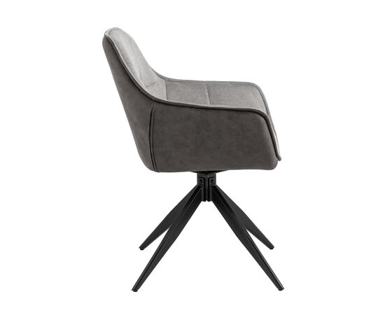 Стул обеденный Алба (Alba) 580x600x850 ОСН-2128К УФ920-10мПК970-11 (OSN-2128K UF920-10mPK970-11) Серый, Материал основания: Металл, Основной цвет: Серый, Ширина: 580, Ширина сиденья: 420, Высота: 850, Глубина: 600, Материал: Ткань/экокожа, Высота от пола до верхней части сиденья, мин: 500, Вес: 9,75, Материал сиденья: экокожа, Артикул: ОСН-2128К УФ920-10мПК970-11 (OSN-2128K UF920-10mPK970-11), изображение 4post-test